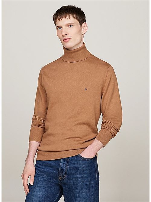 pima org ctn cashmere roll neck Tommy Hilfiger | MW0MW28048RBC.RBC